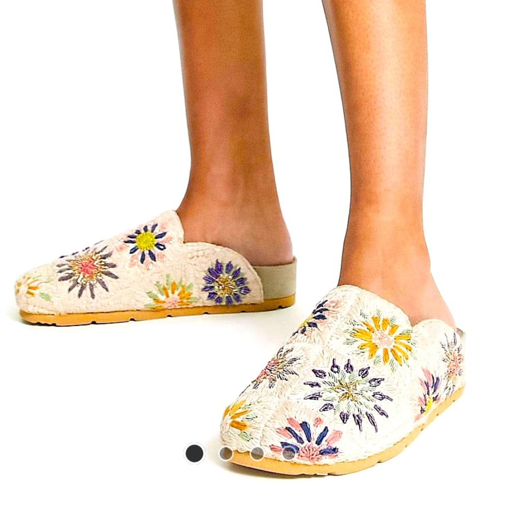 Free People Damon crochet mules